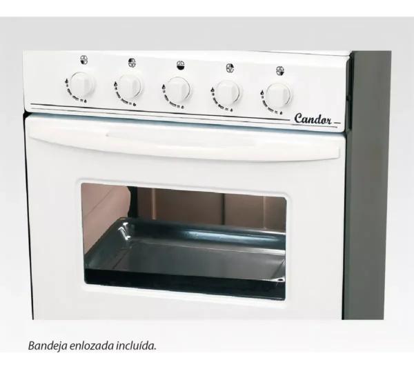 Cocina a Gas Escorial Candor S2 Blanca – Eficiencia y Seguridad para tu Hogar - Image 6