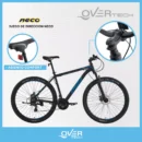 Bicicleta MTB Overtech Q6 R29 - Aluminio, 21 Velocidades y Frenos a Disco