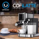 Cafetera Espresso 3 en 1 Unnic COF02 – 20 Bares, 1350W, Depósito de Leche y Vaporizador