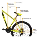 Bicicleta Mountain Bike SLP Pro 5 Rodado 29 - 21 Velocidades Shimano | Resistencia y Agilidad