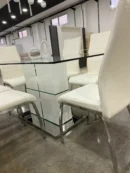 Juego de Comedor Mobilarg Vanity 160cm + 6 Sillas New Paris - Diseño Moderno y Sofisticado